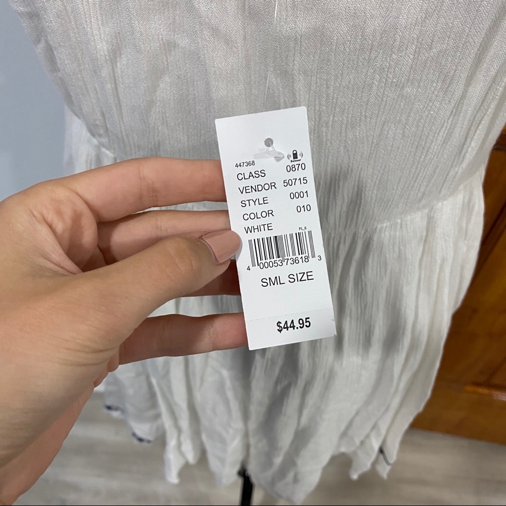 NEW PacSun White Mini Dress - Picture 5 of 8